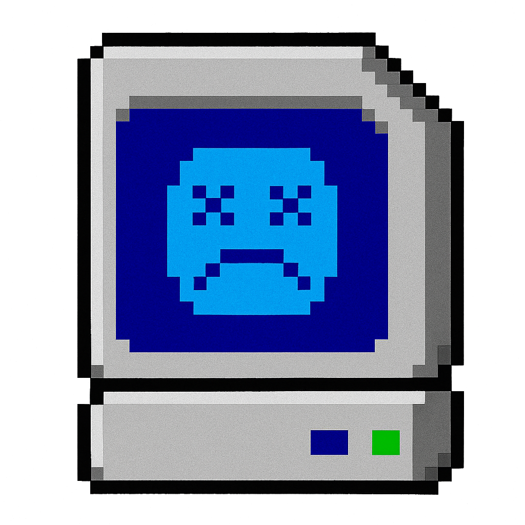 Sad Computer